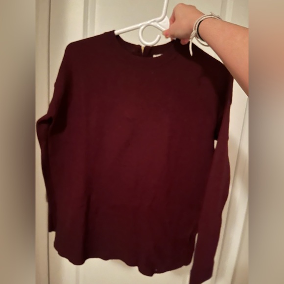 ! 2 for 20 ! Long Red Maroon Sweater - Picture 4 of 6